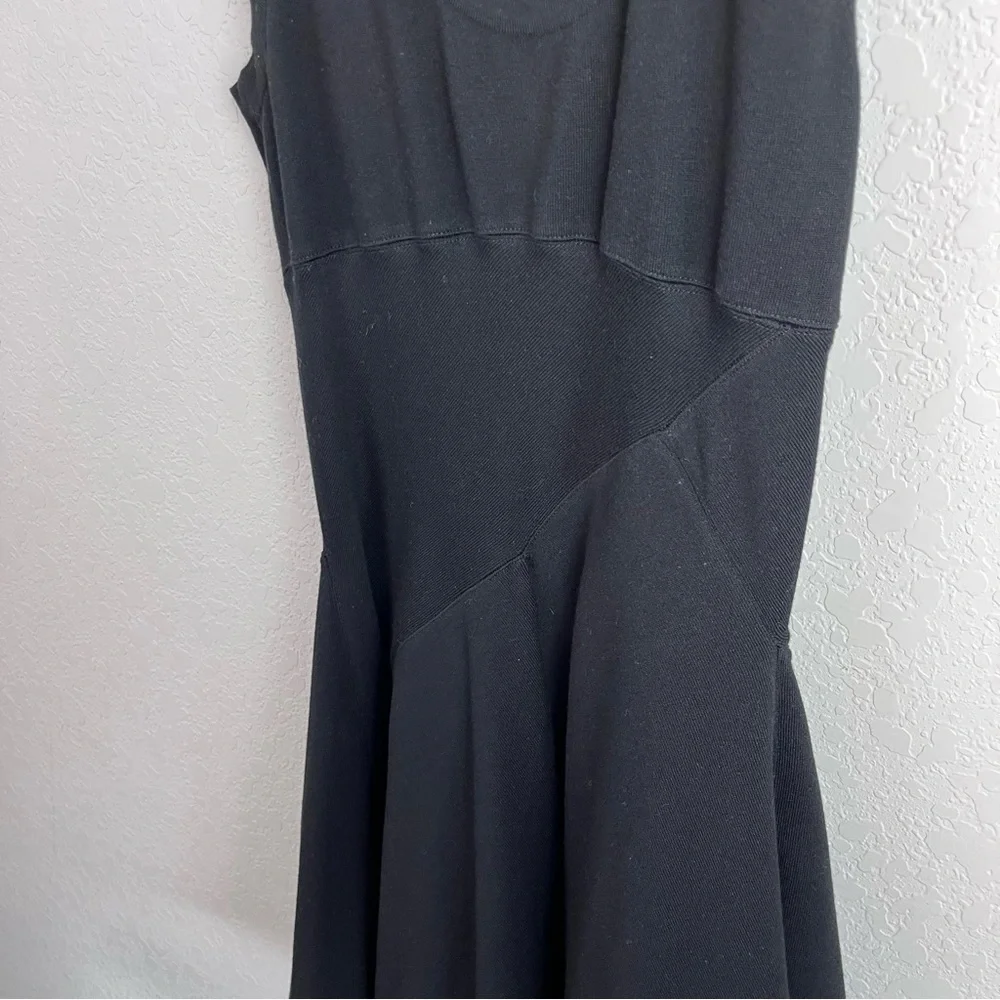 Azzedine ALAIA Dress Knit Fit & Flare Pleated A Line Knit - Picture 9 of 16
